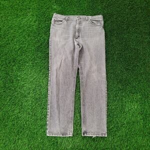 Vintage 80s LEE Riders Straight Jeans 35x30 Union-Made USA